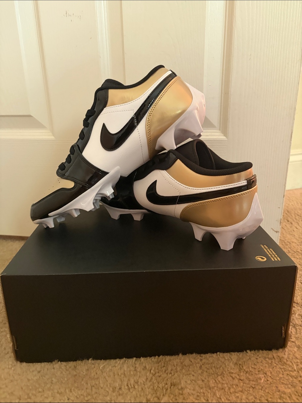 Nike Jordan 1 Low TD Cleats                 BRAND NEW IN BOX